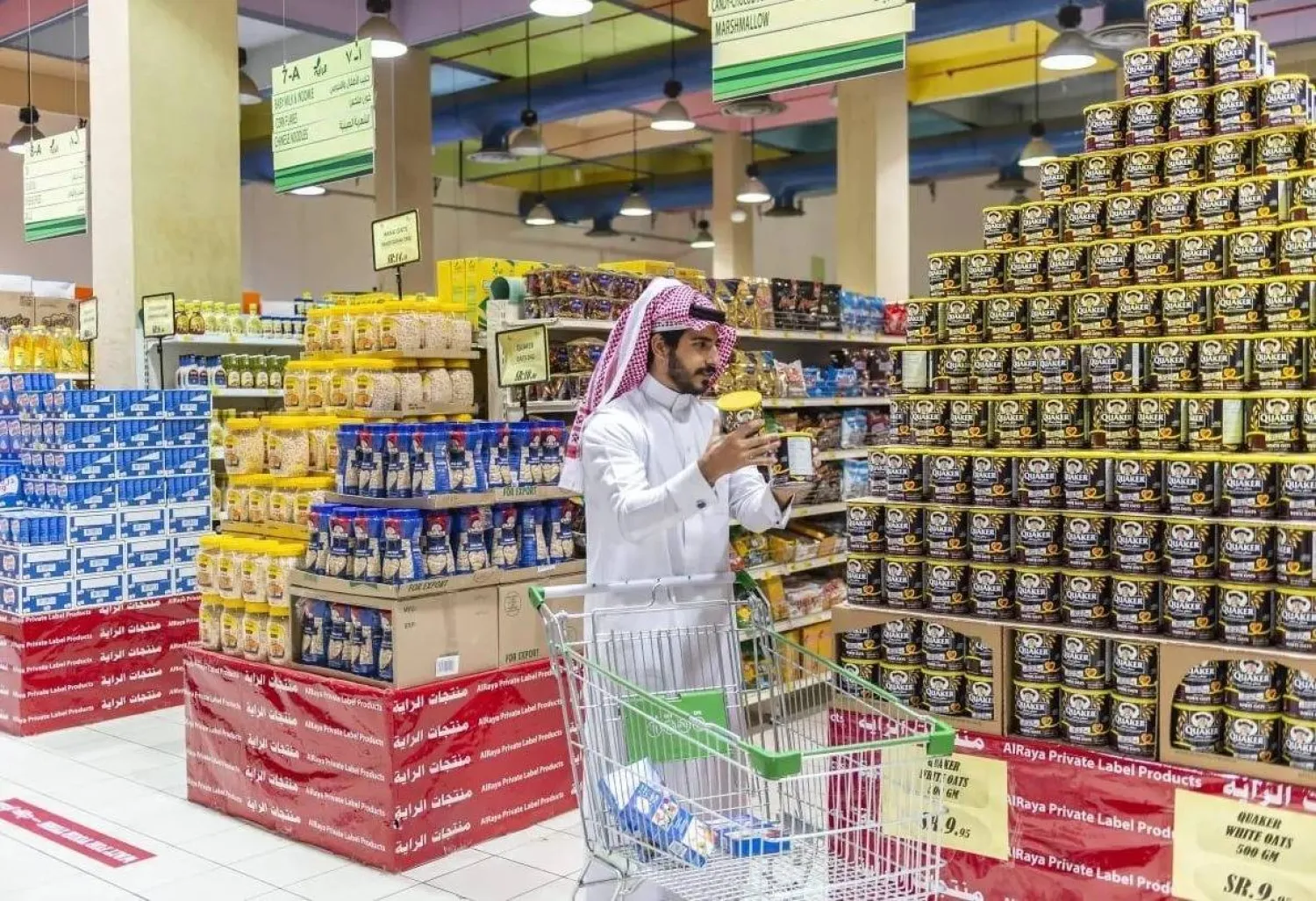 معدل التضخم في السعودية يستقر عند 2.3 %
