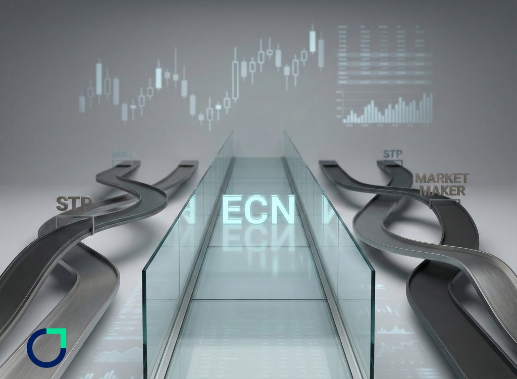 ما الفرق بين حساب ECN والحساب العادي؟