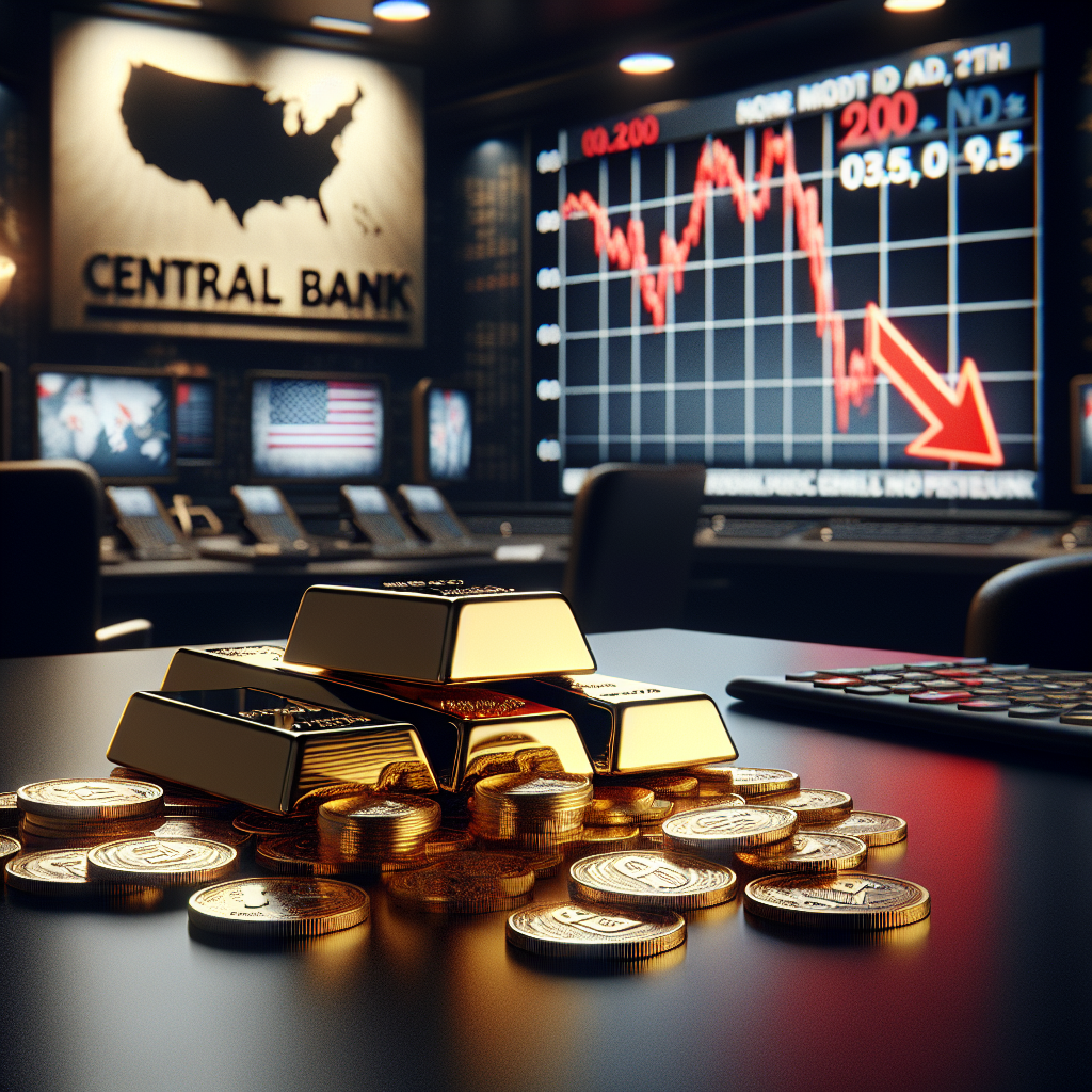 تراجع حاد في أسعار الذهب مع تصاعد مخاوف التضخم وأسعار الفائدة