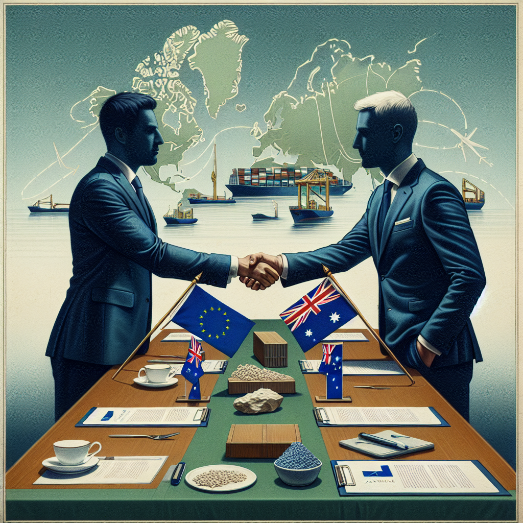 اتفاق تجاري شامل بين الاتحاد الأوروبي وأستراليا يخفّض الرسوم الجمركية ويوسّع الوصول للمعادن الحيوية