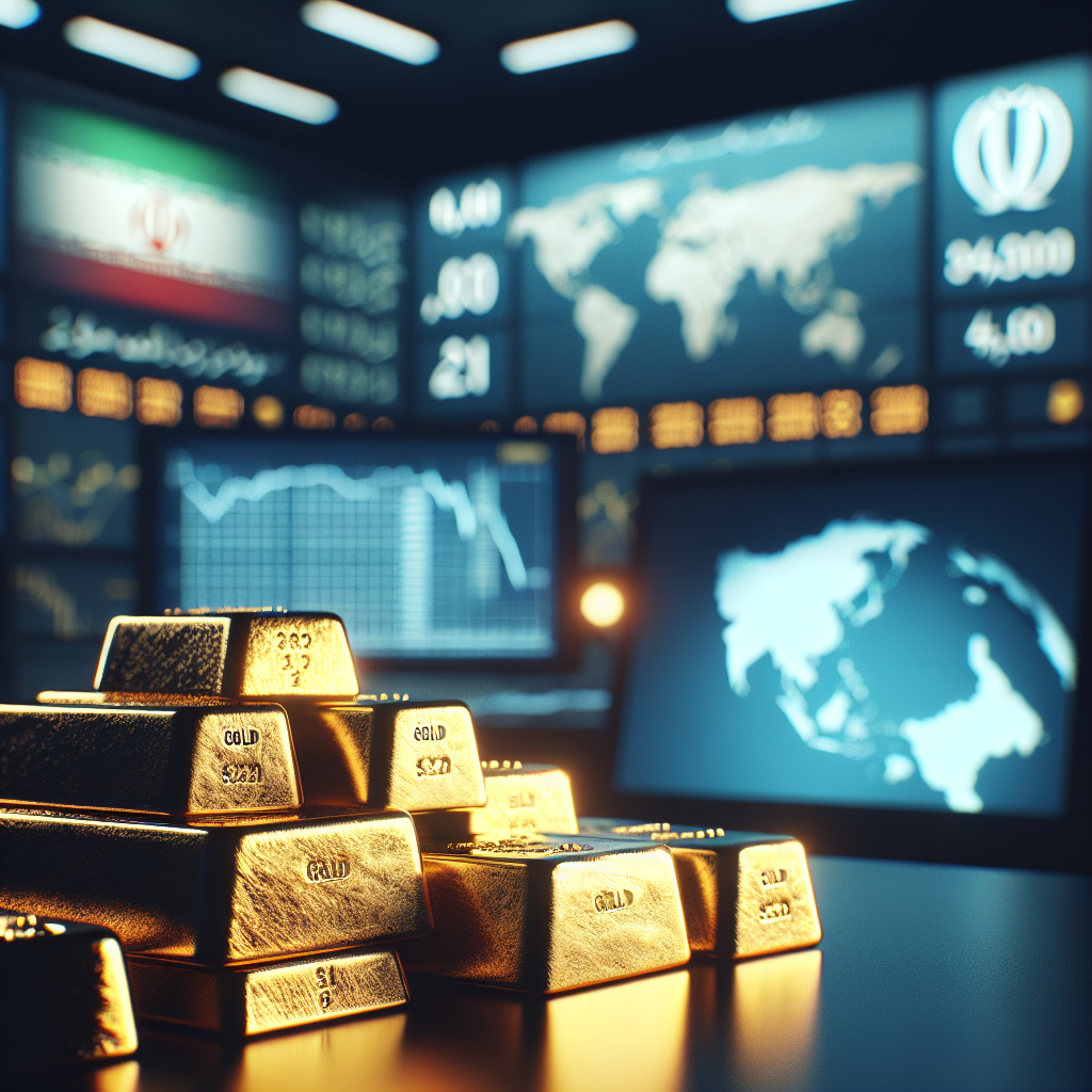 ارتفاع الذهب مع تجدد الطلب على الملاذات الآمنة وسط تصاعد التوتر في الشرق الأوسط