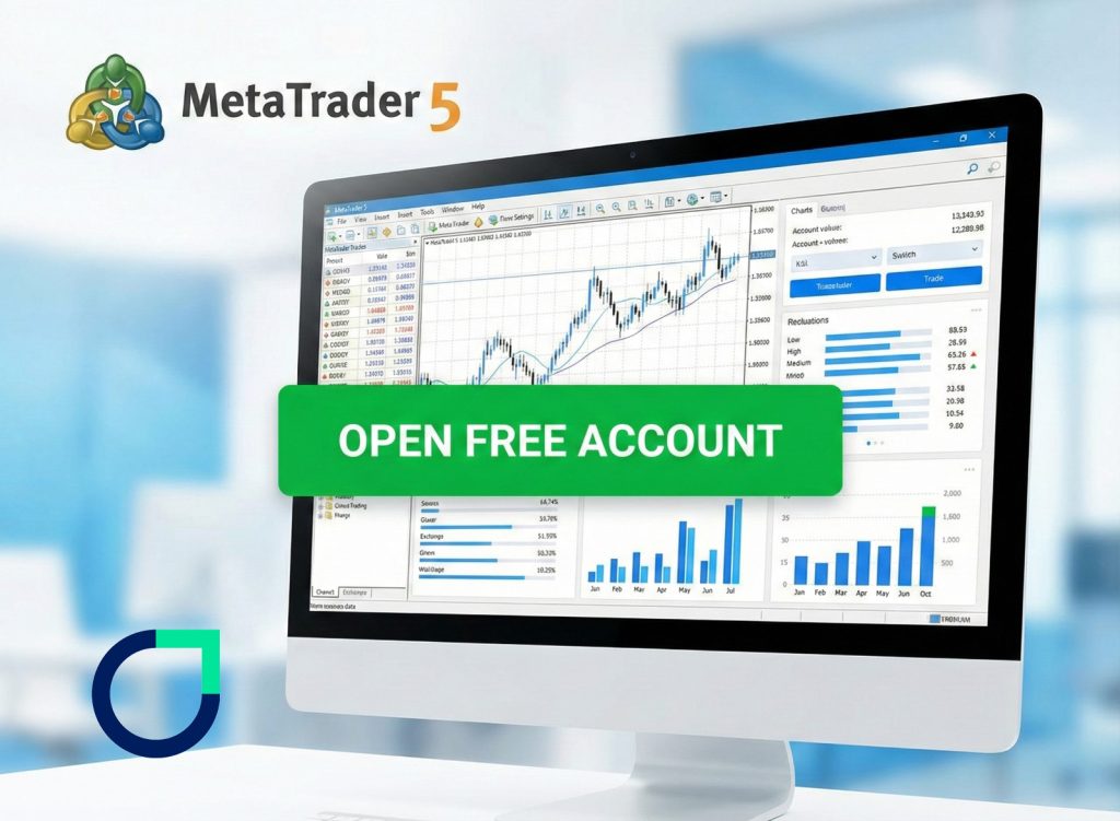 فتح حساب MetaTrader 5 بدون إيداع