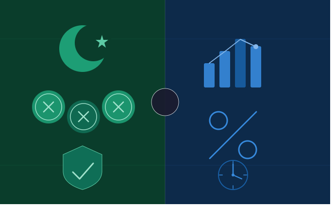 هل يختلف السبريد والعمولات بين الحسابين؟