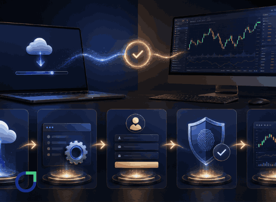 كيفية تحميل MetaTrader 5 وفتح حساب تداول بسهولة