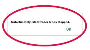 لماذا يختفي الحساب أحيانًا من منصة MetaTrader 5؟