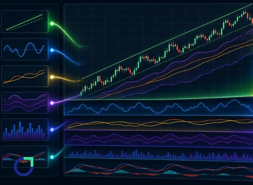 كيف تضيف المؤشرات الفنية إلى منصة MetaTrader 5؟ - اوتت