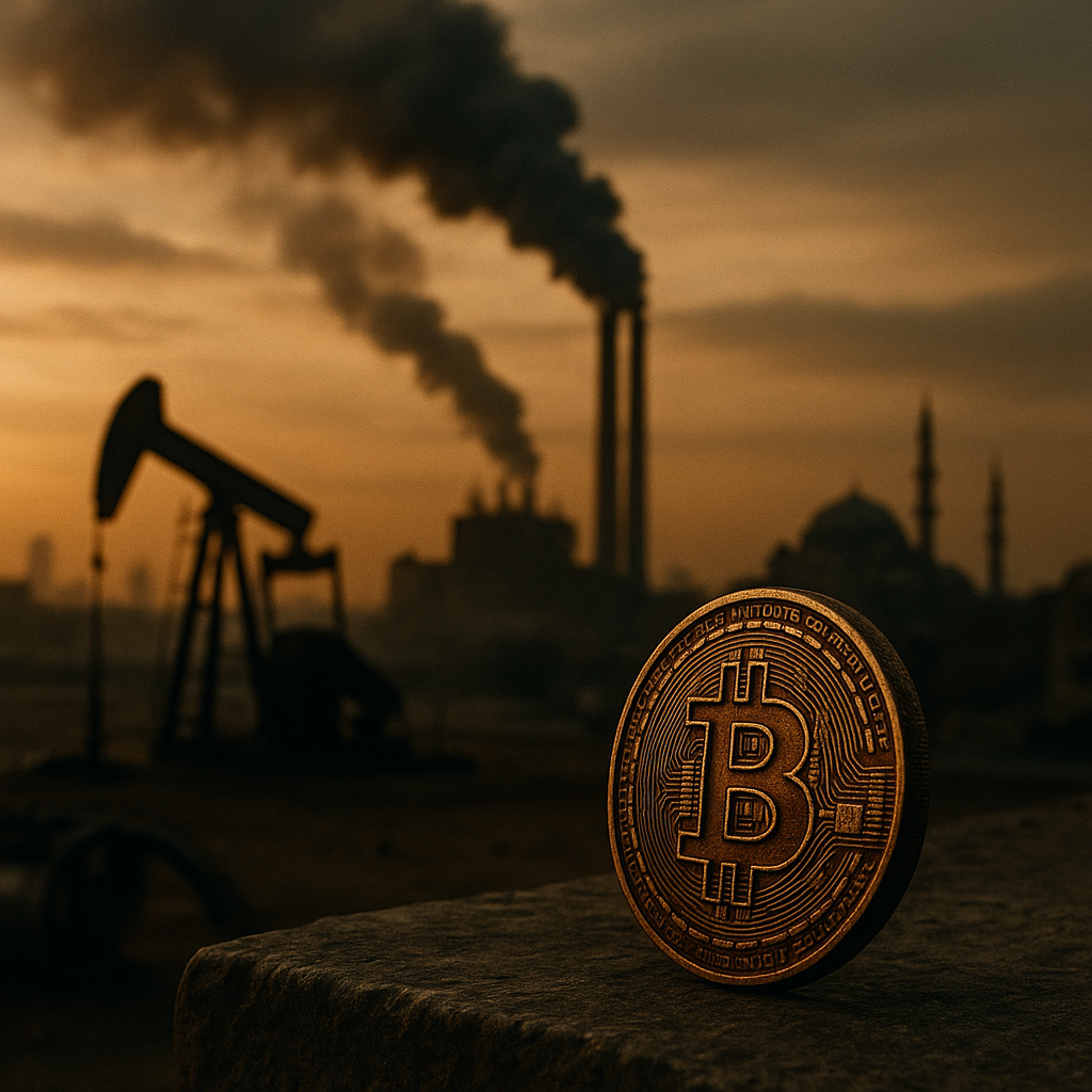 تراجع Bitcoin والعملات المشفّرة وسط تصاعد التوتر بين الولايات المتحدة وإيران