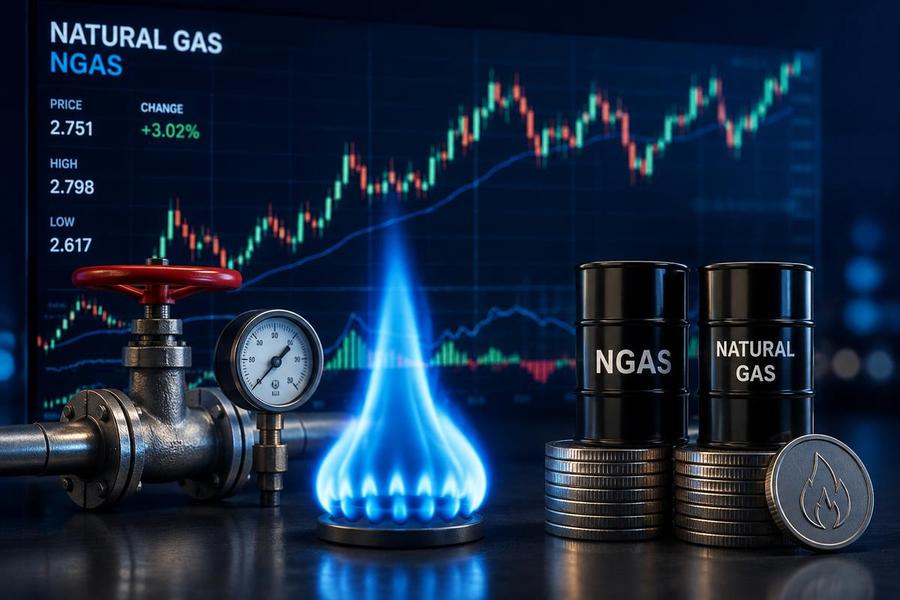 تداول الغاز الطبيعي (NGAS)